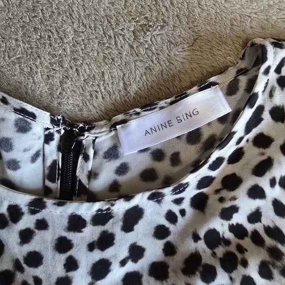 Anine Bing Leopard Print Kingston Dress size XS - Picture 12 of 14